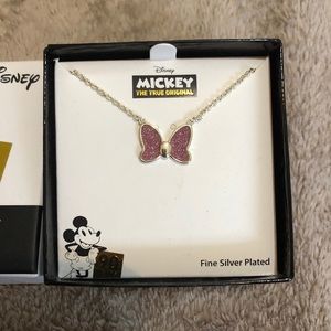 Minnie Mouse Bow necklace